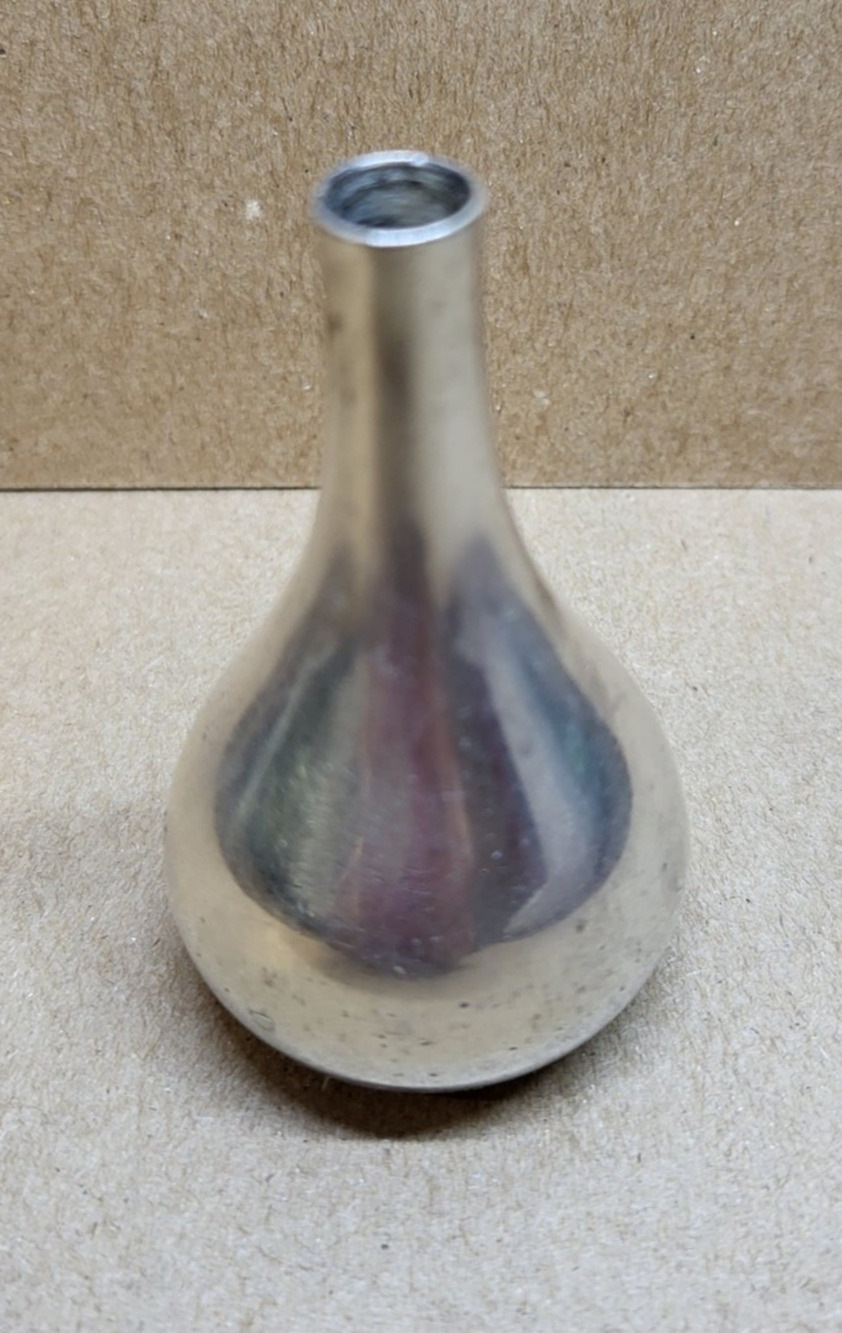 Vintage Dansk Designs Denmark Mini Small 2.5" Candle Stick Holder Silver MCM